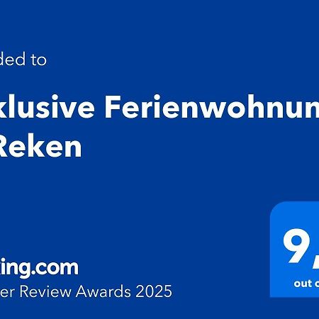 Exklusive Ferienwohnung In Reken Exterior foto